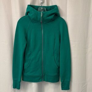 Lululemon Scuba Full Zip ~ Size 4 ~ Kelly Green